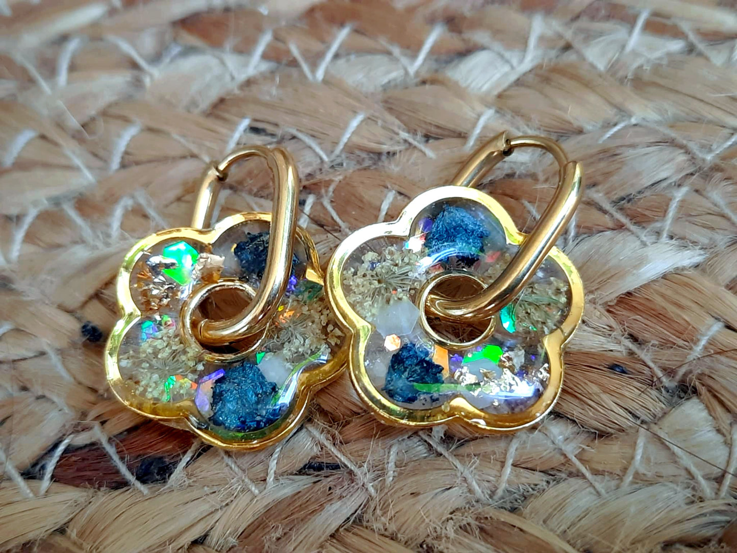 Créoles Fleur de carotte, Gypsophiles