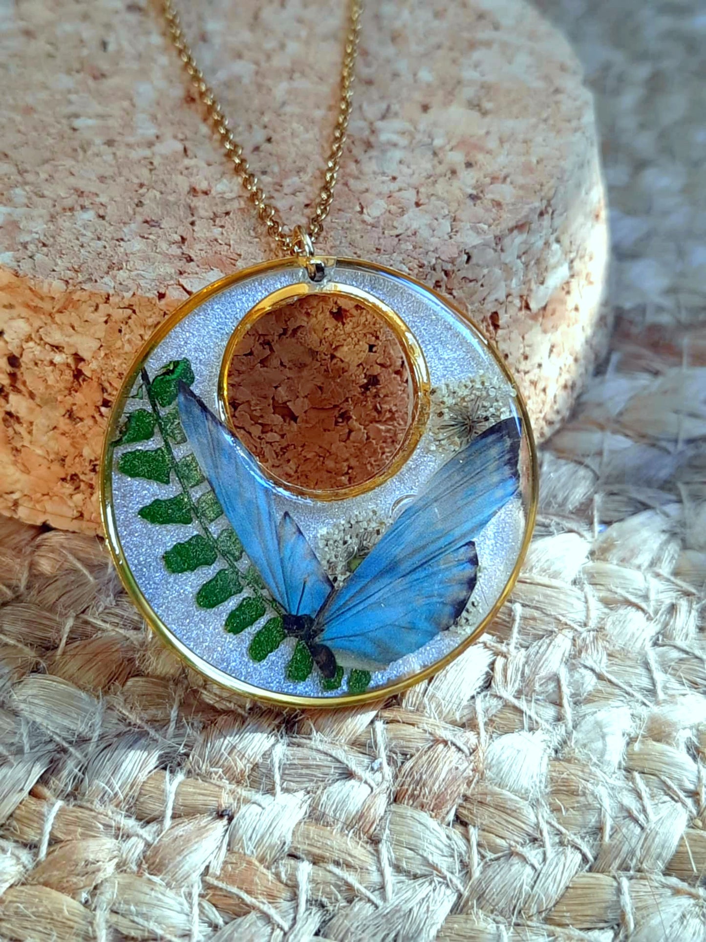 Collier, Fleur de carotte, Fougère