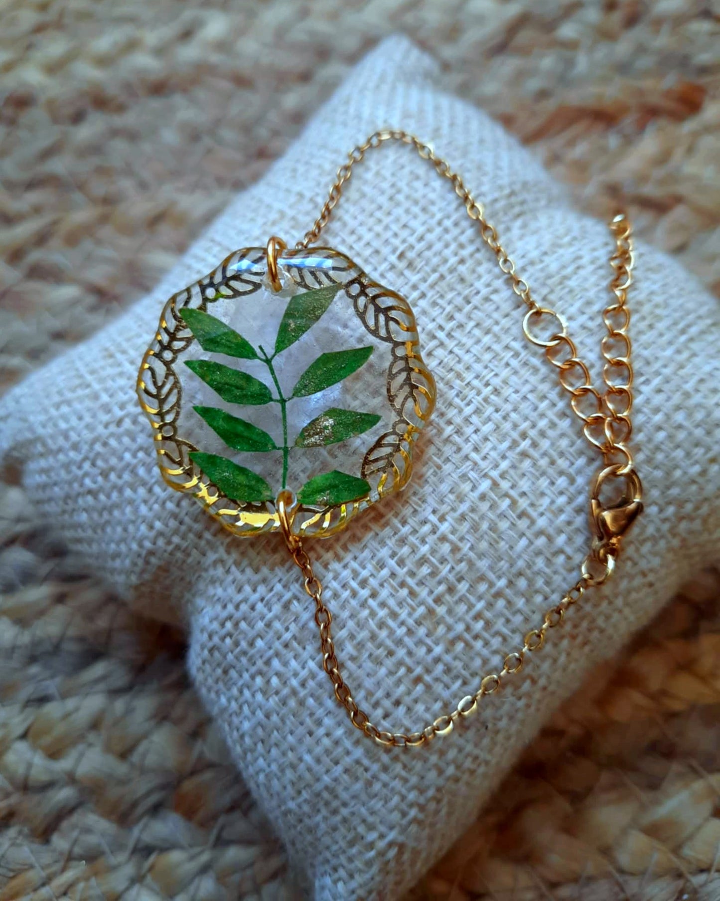 Bracelet Feuille d'indigotier