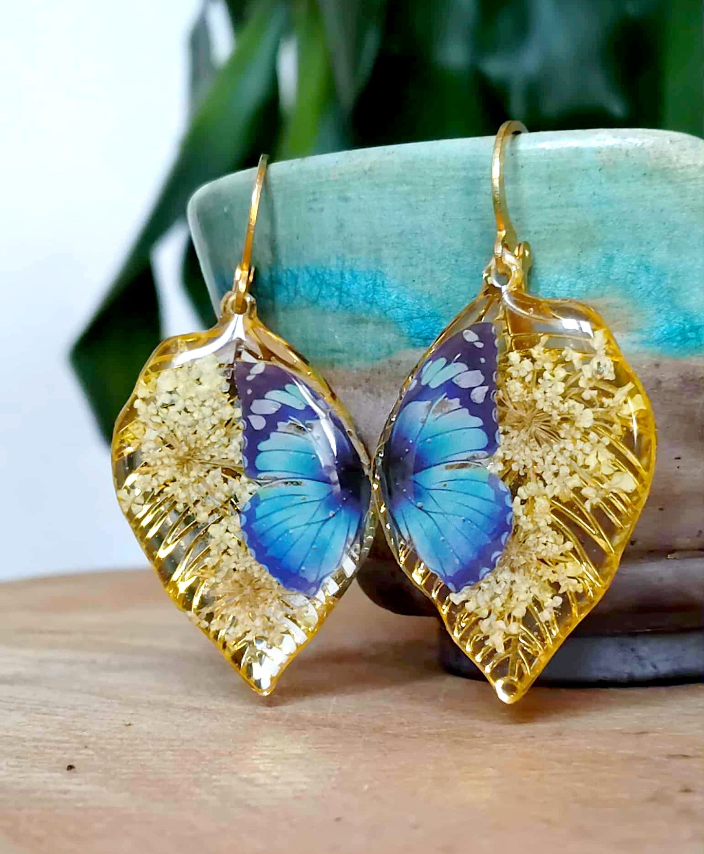 Boucles d'oreille Fleurs de carotte