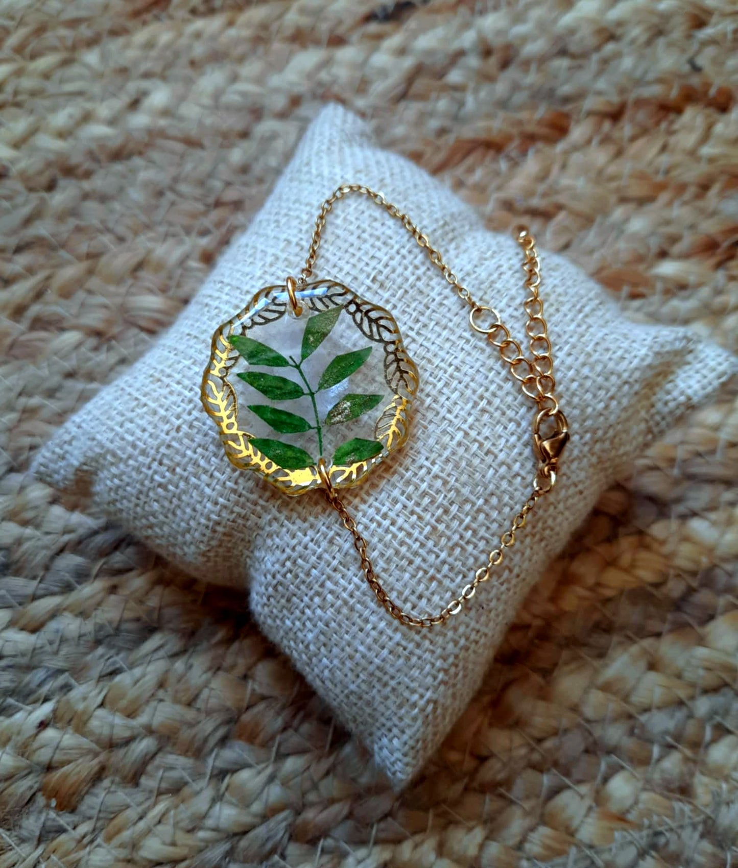 Bracelet Feuille d'indigotier