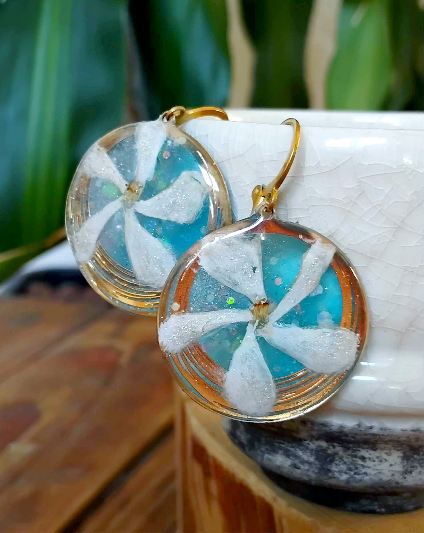 Boucles d'oreille Jasmin