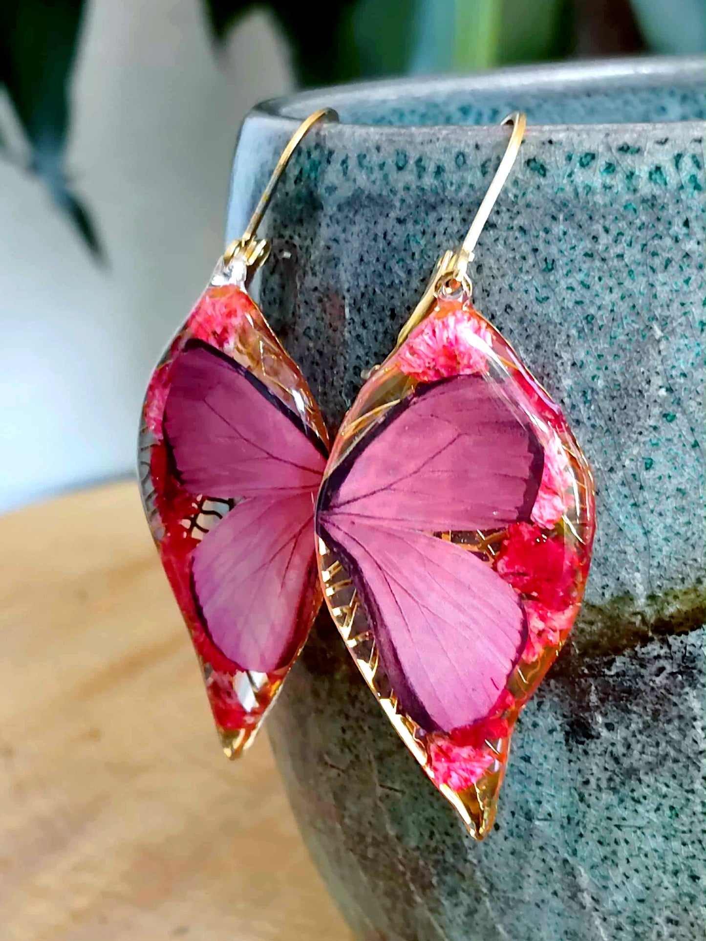 Boucles d'oreille, Gypsophiles