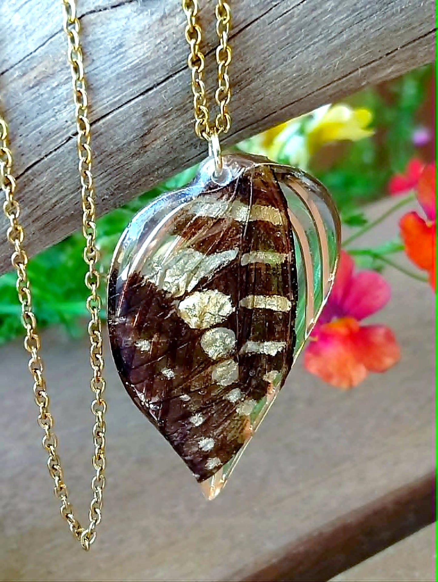 Collier Aile de papillon