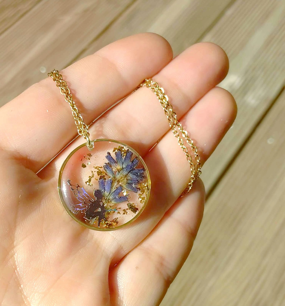 Collier Brin de lavande