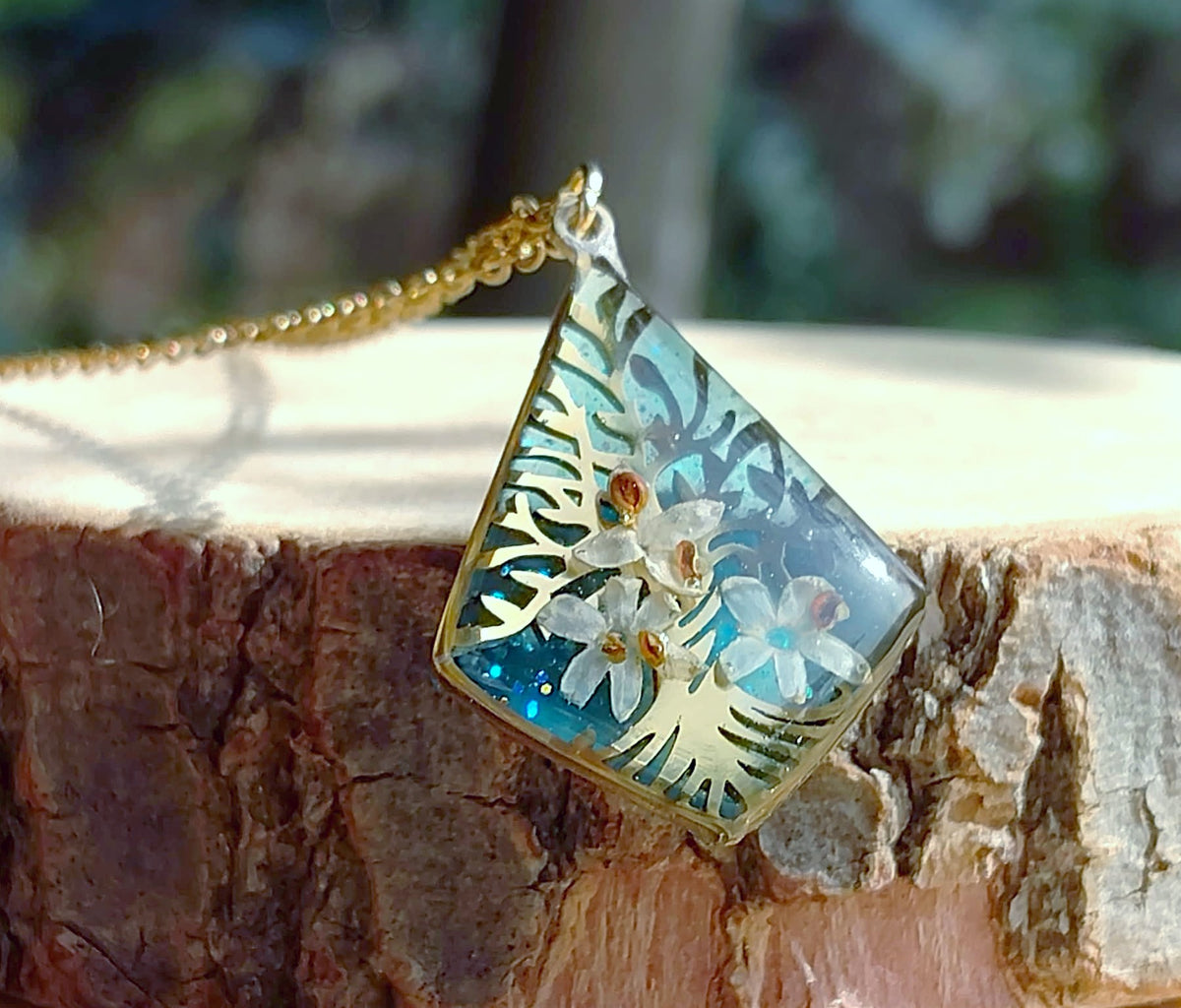 Collier Fleur d'olivier