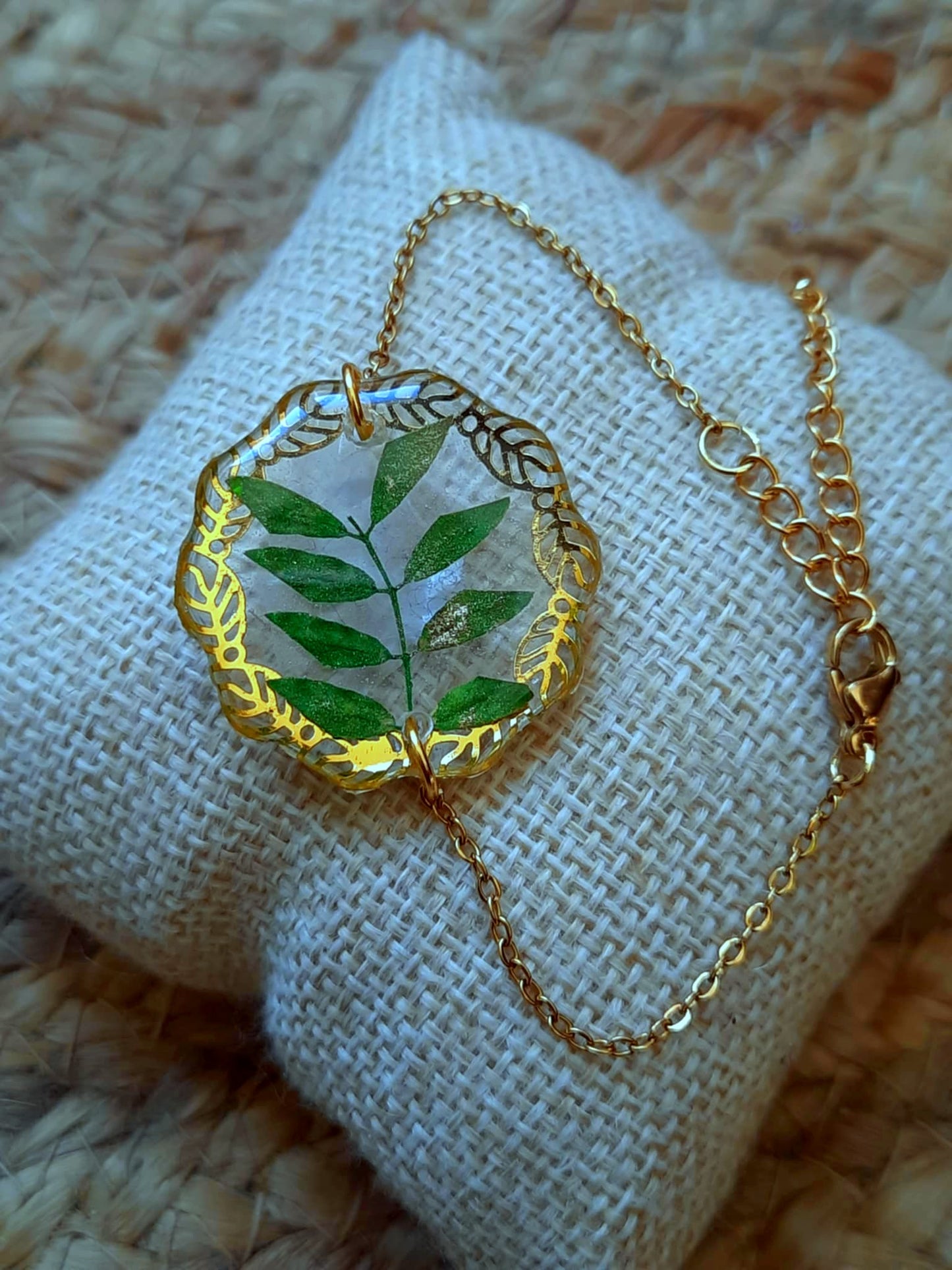 Bracelet Feuille d'indigotier