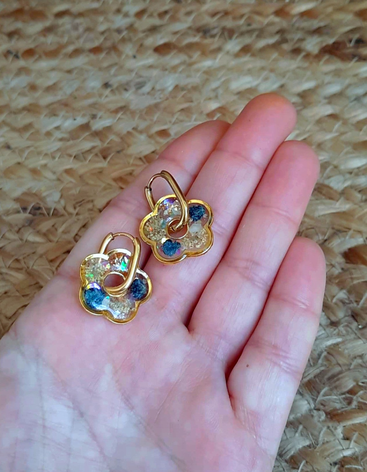 Créoles Fleur de carotte, Gypsophiles