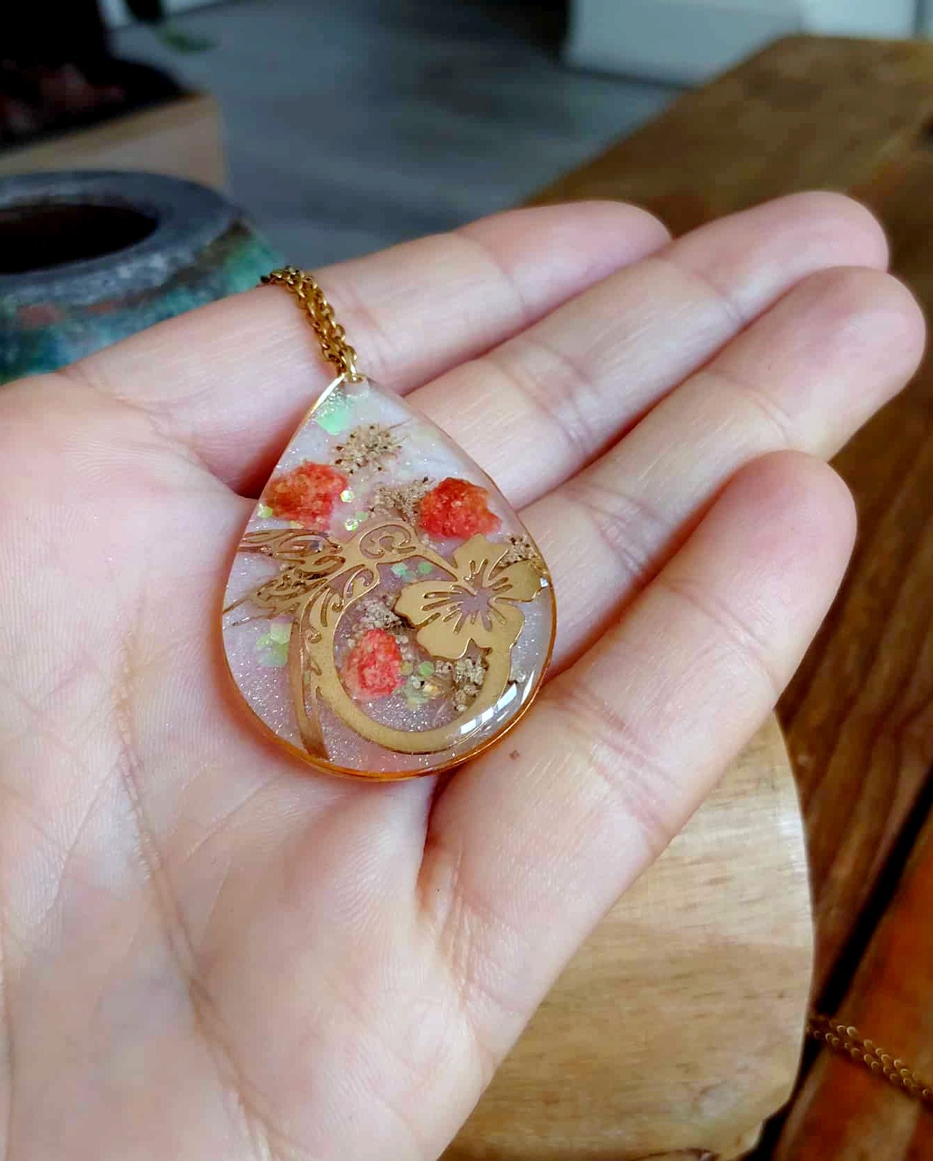 Colibri Fleur de carotte, Gypsophile