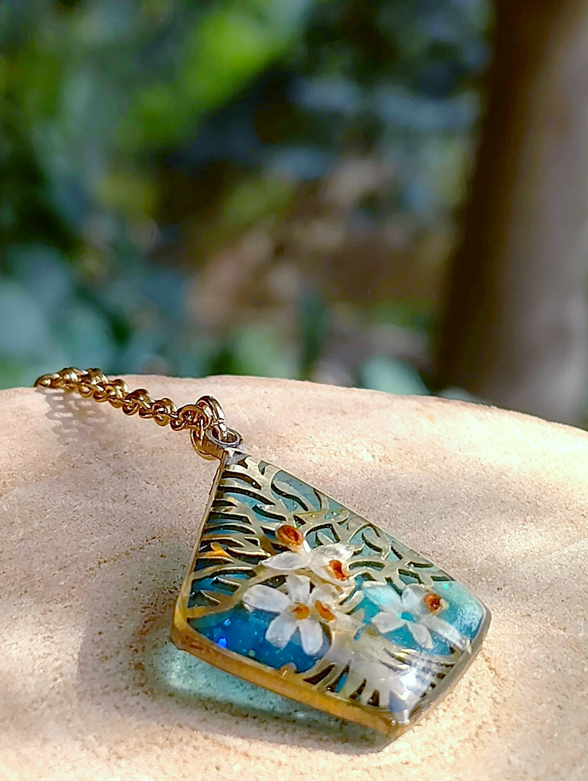 Collier Fleur d'olivier