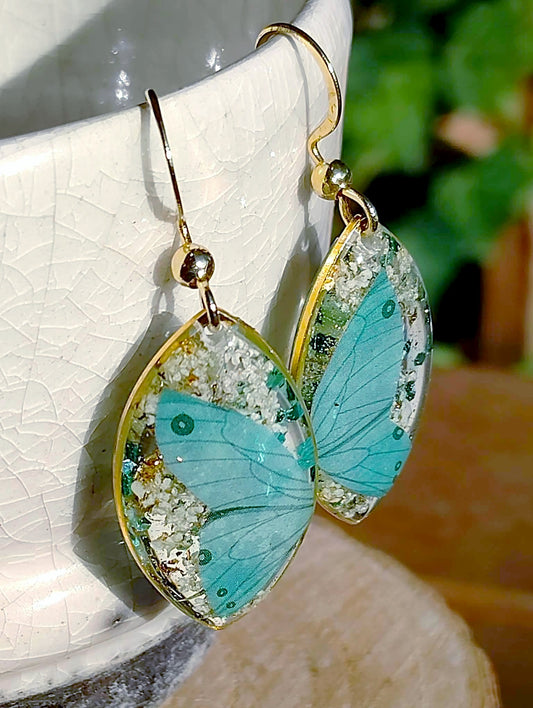Boucles d'oreille Fleurs de carotte