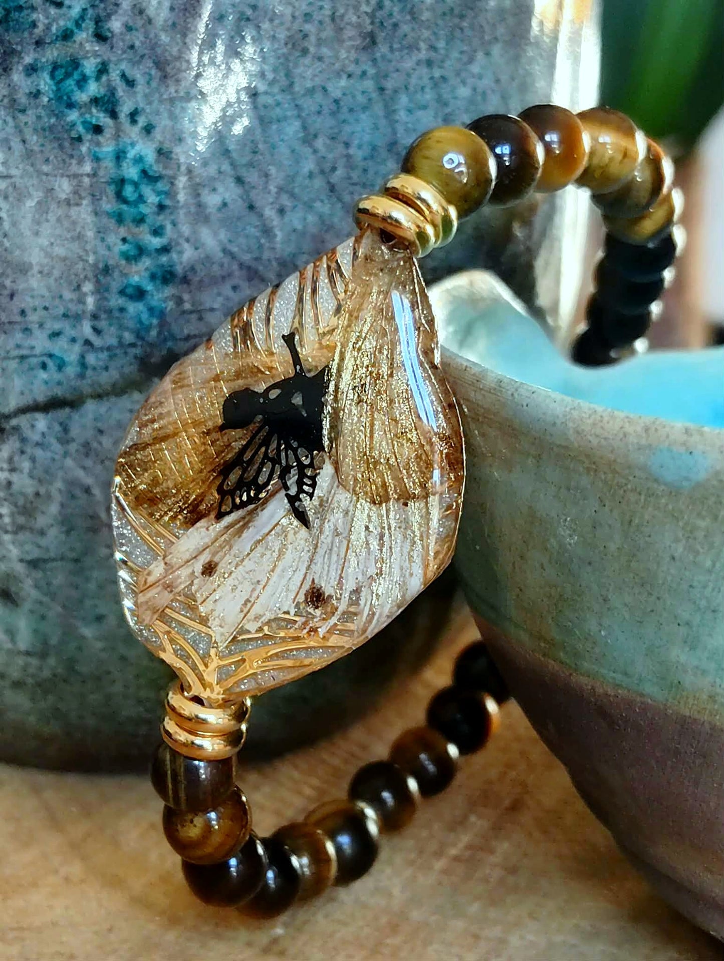 Bracelet Ailes de Papillon Fée