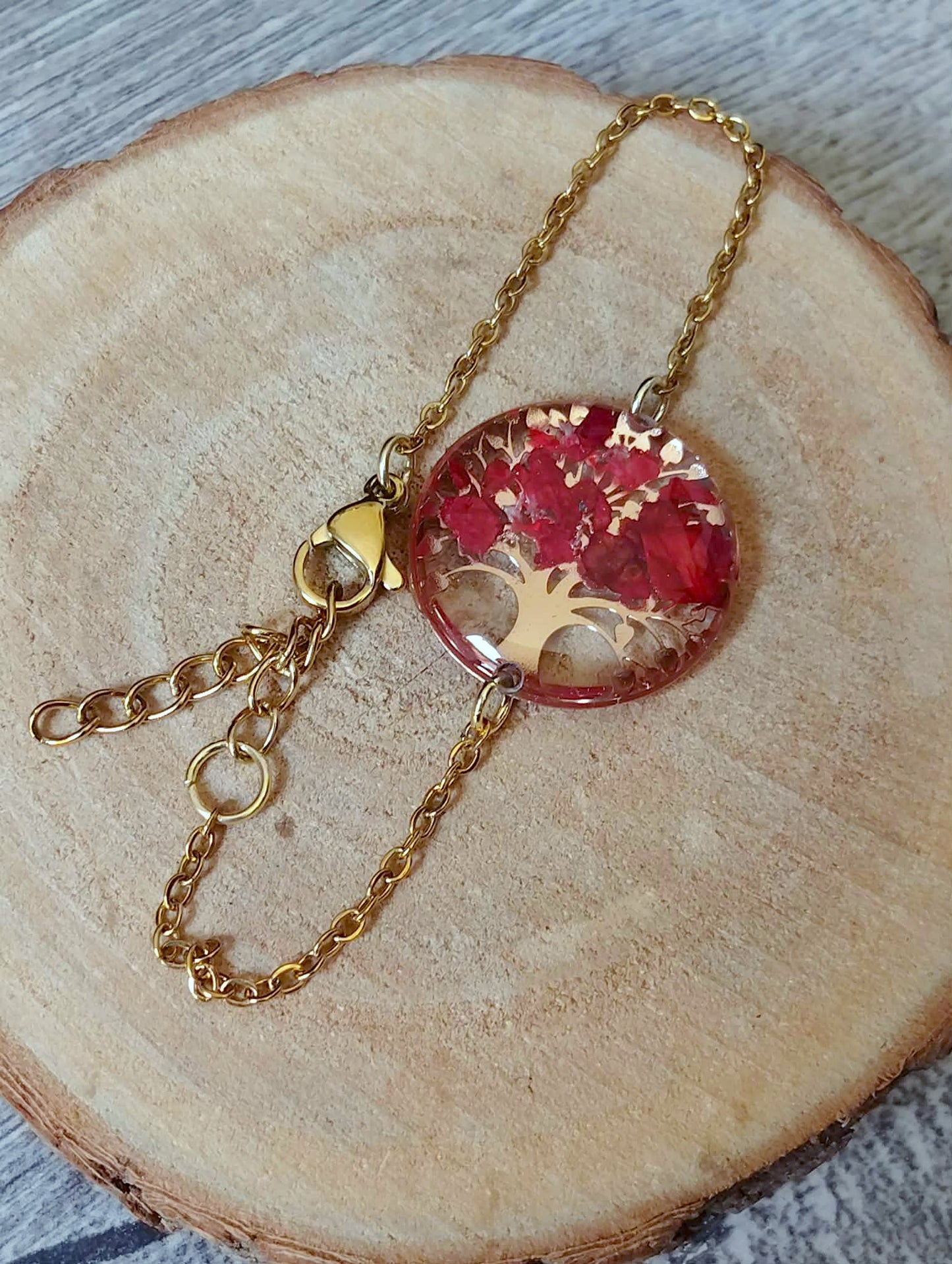 Bracelet Pétale de rose