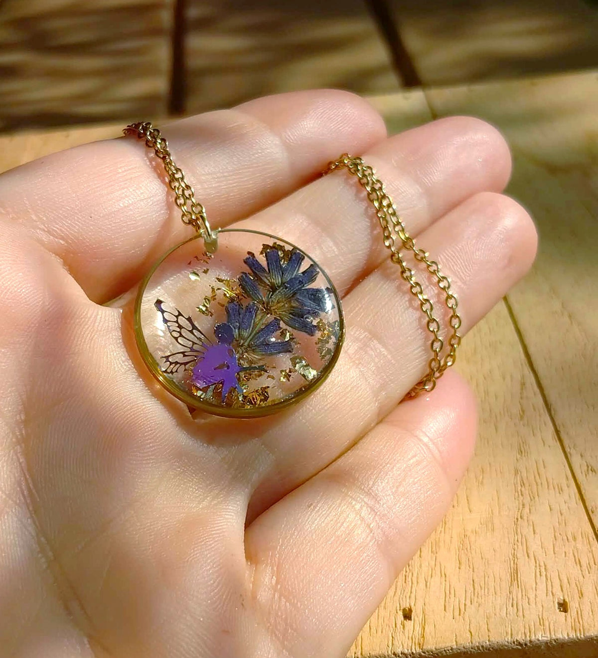 Collier Brin de lavande