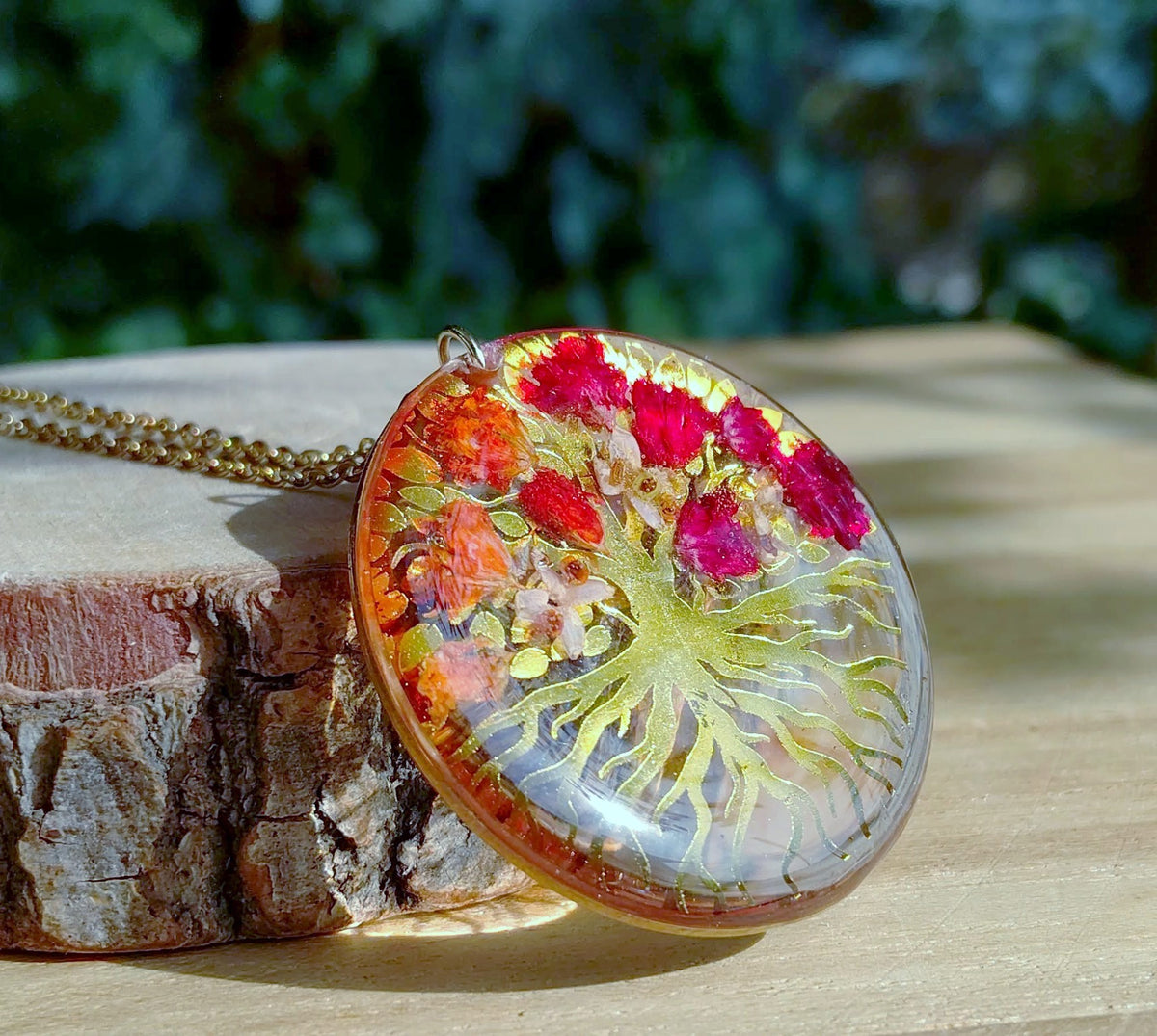 Collier Fleur d'Olivier, Gypsophiles
