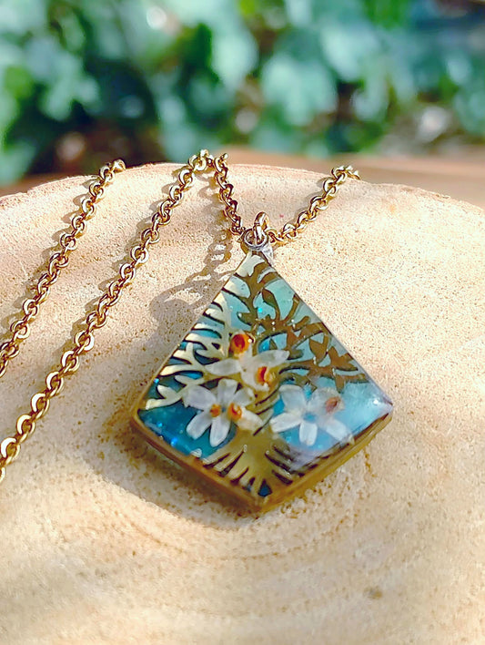 Collier Fleur d'olivier