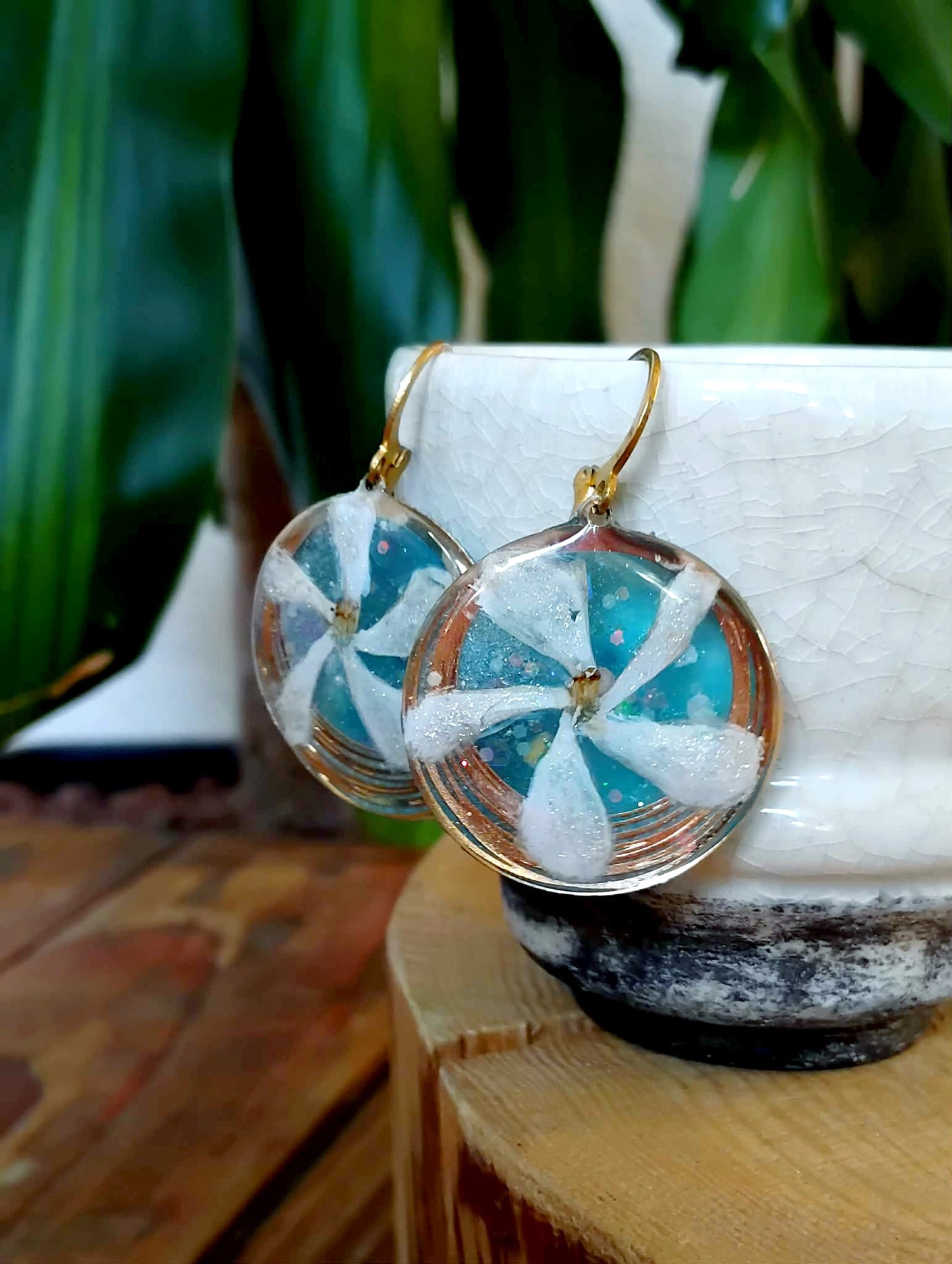 Boucles d'oreille Jasmin