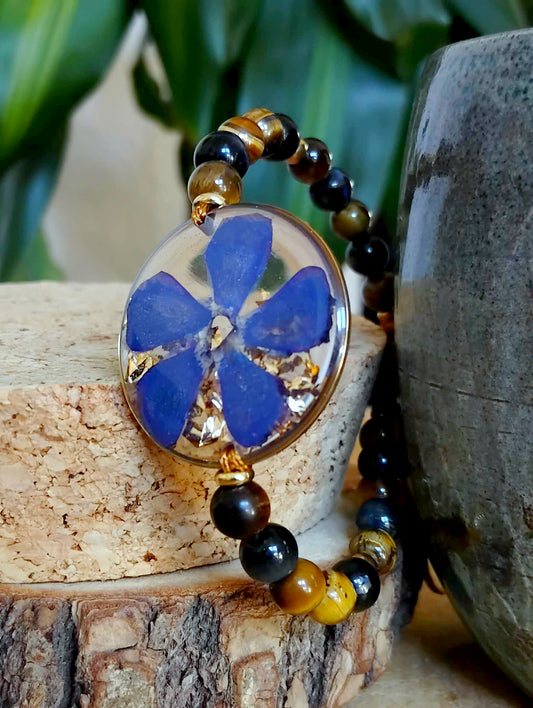 Bracelet Pervenche Oeil de tigre