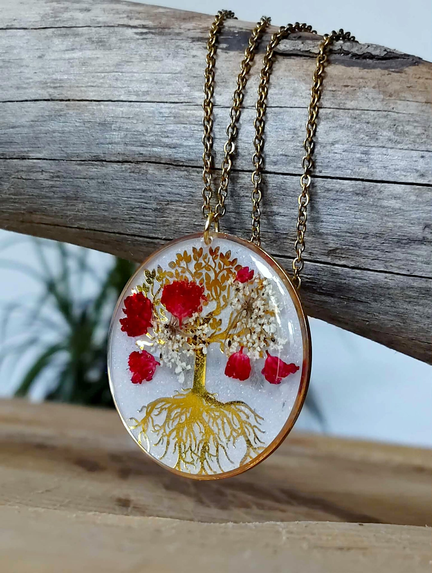 Arbre de vie Gypsophile Fleur de carotte