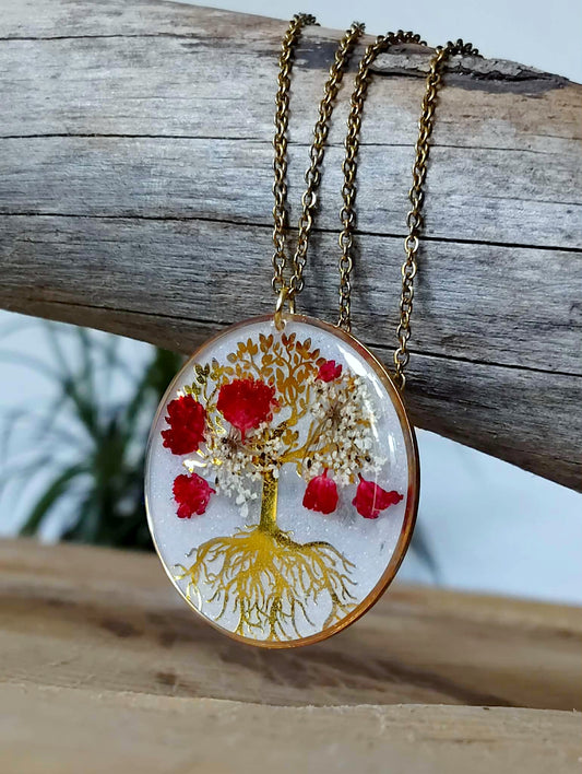 Arbre de vie Gypsophile Fleur de carotte