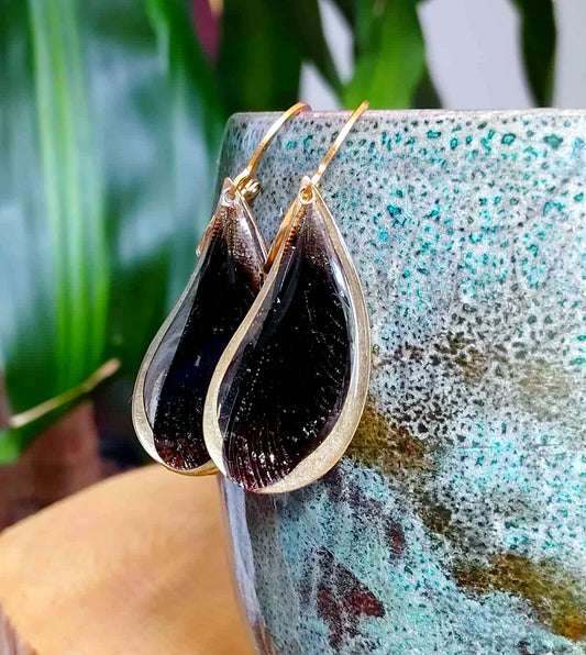 Boucles d'oreille, Aile de libellule