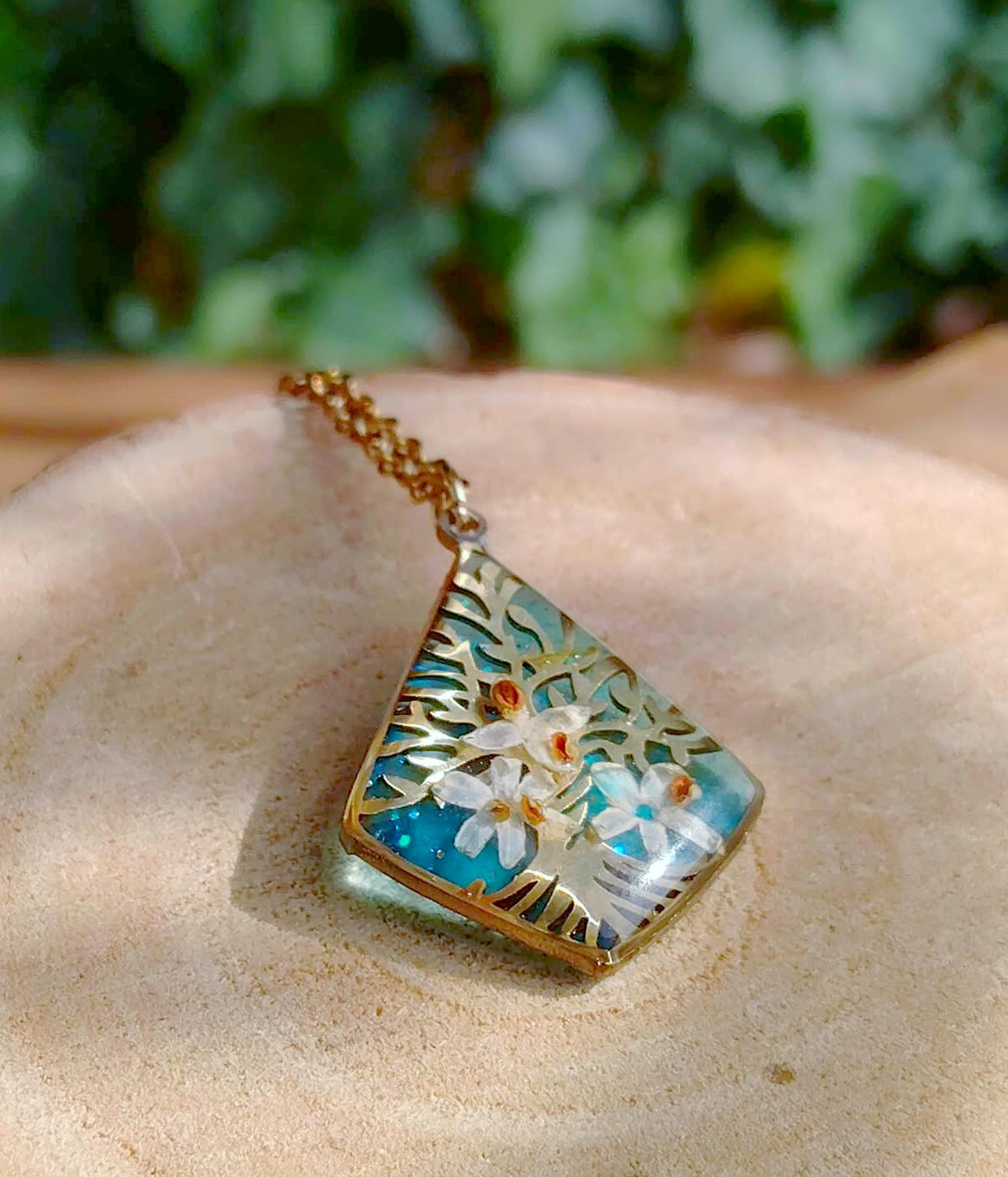 Collier Fleur d'olivier