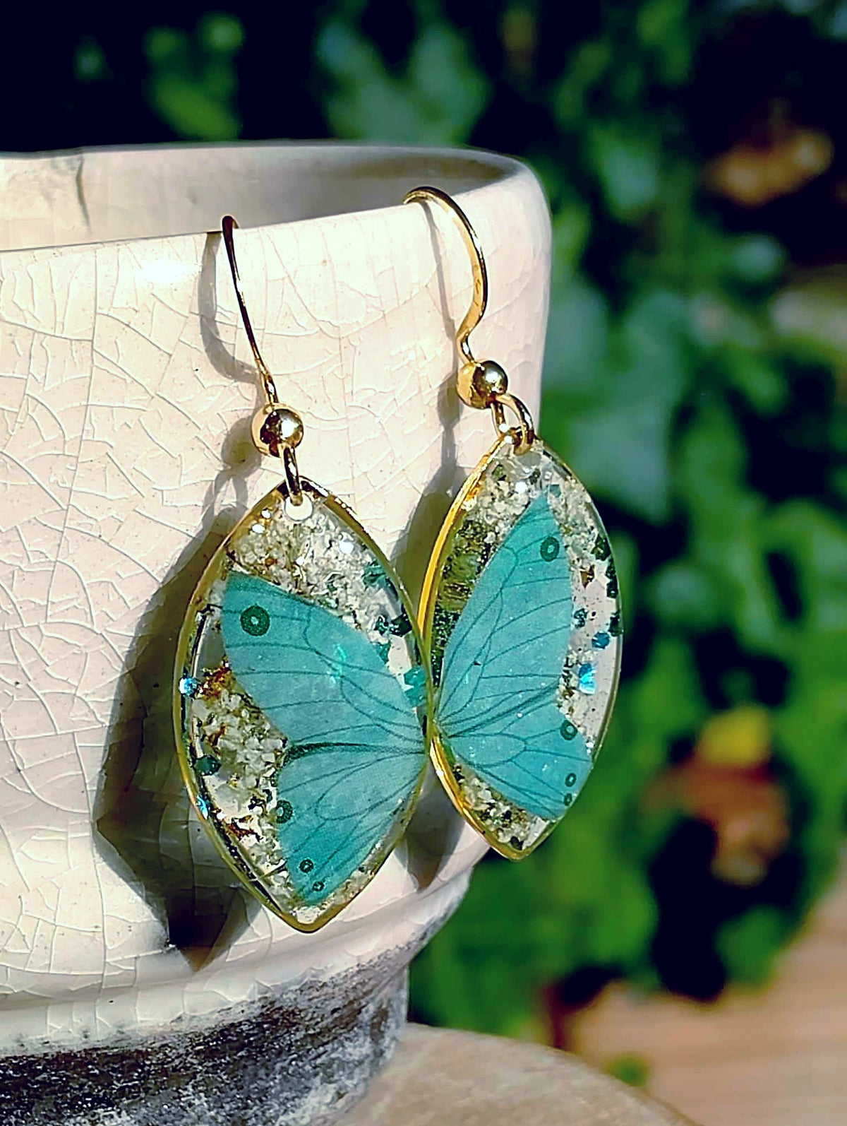 Boucles d'oreille Fleurs de carotte