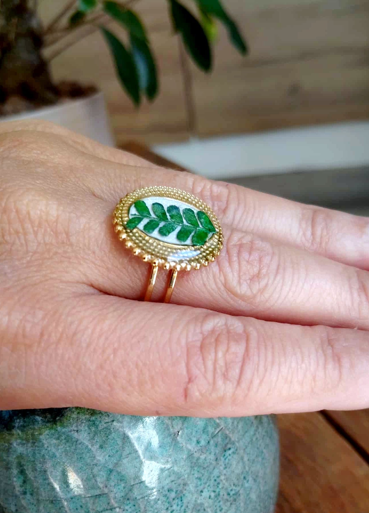 Bague Fougère