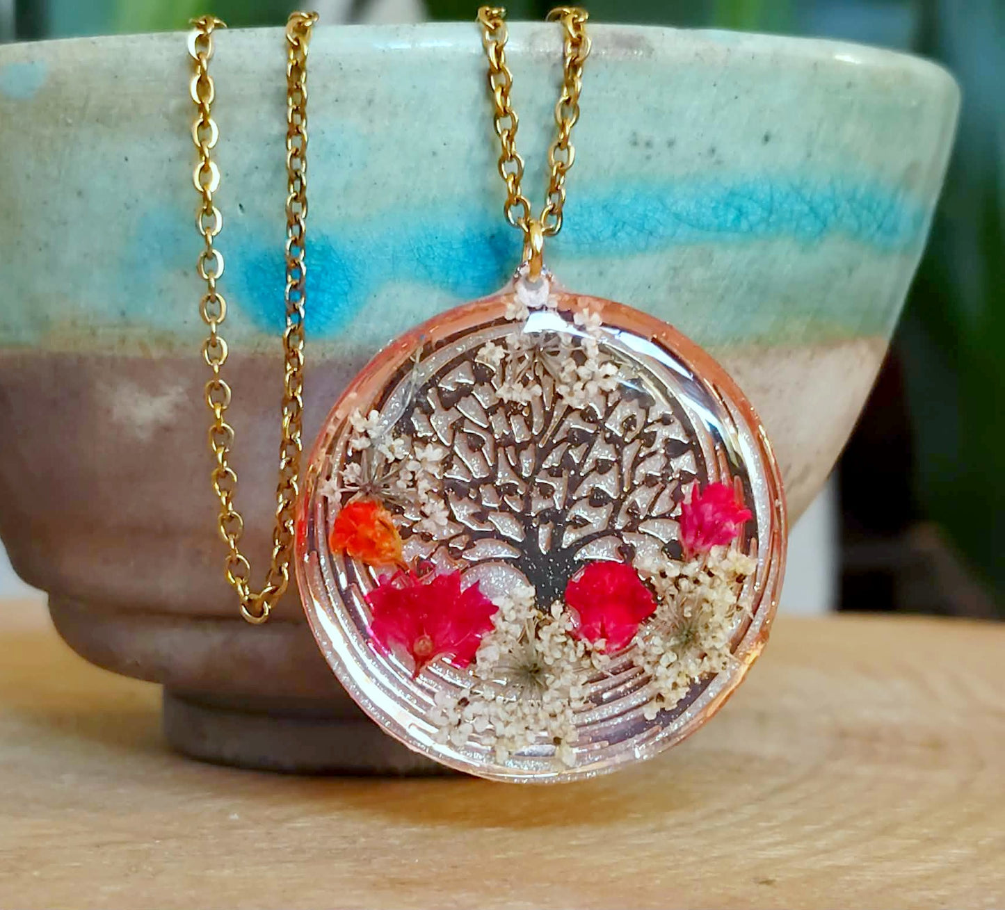 Arbre de vie Gypsophile Fleur de carotte