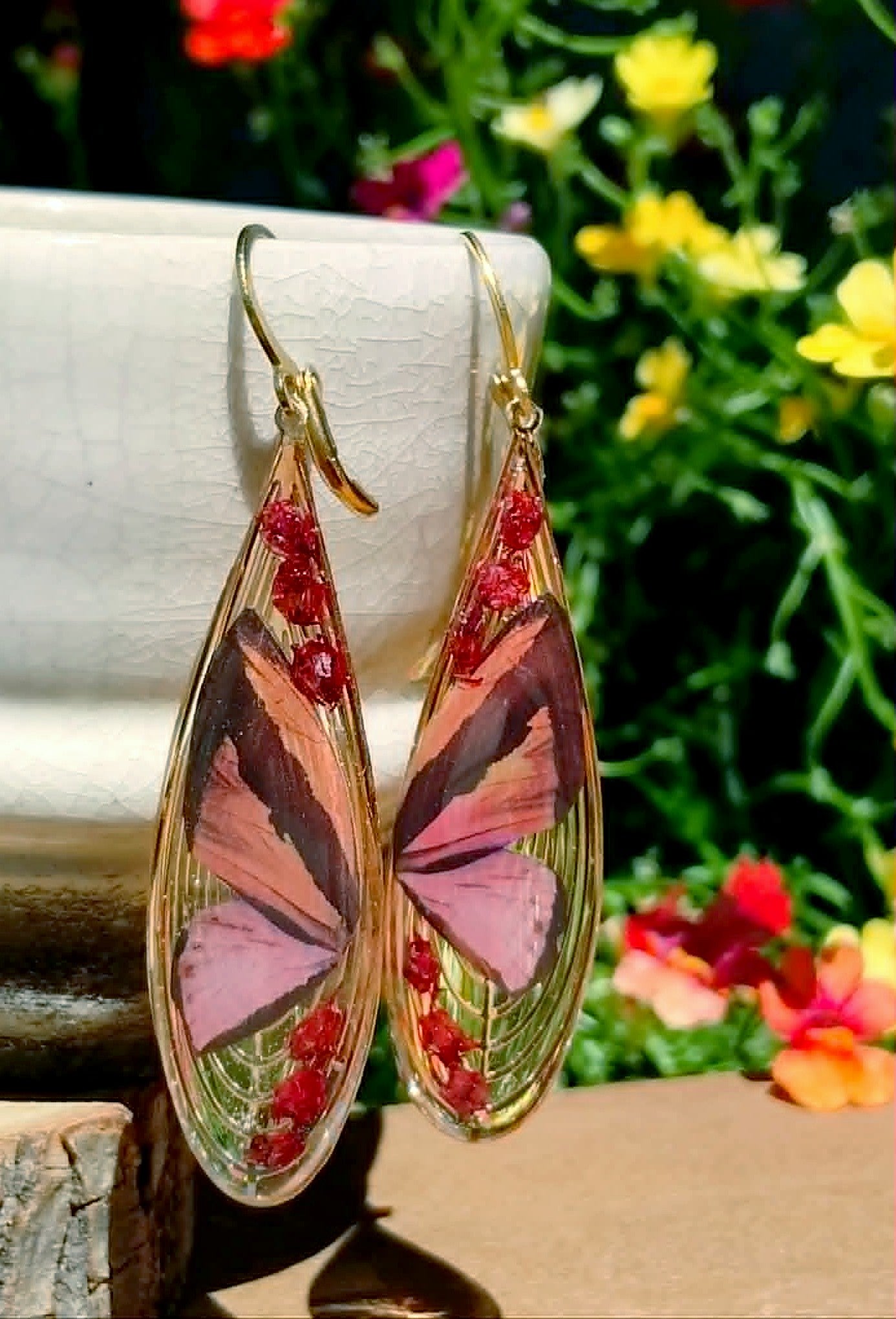Boucles d'oreille Bruyères