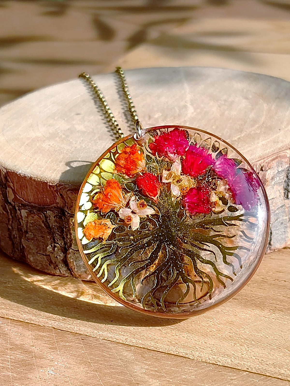 Collier Fleur d'Olivier, Gypsophiles