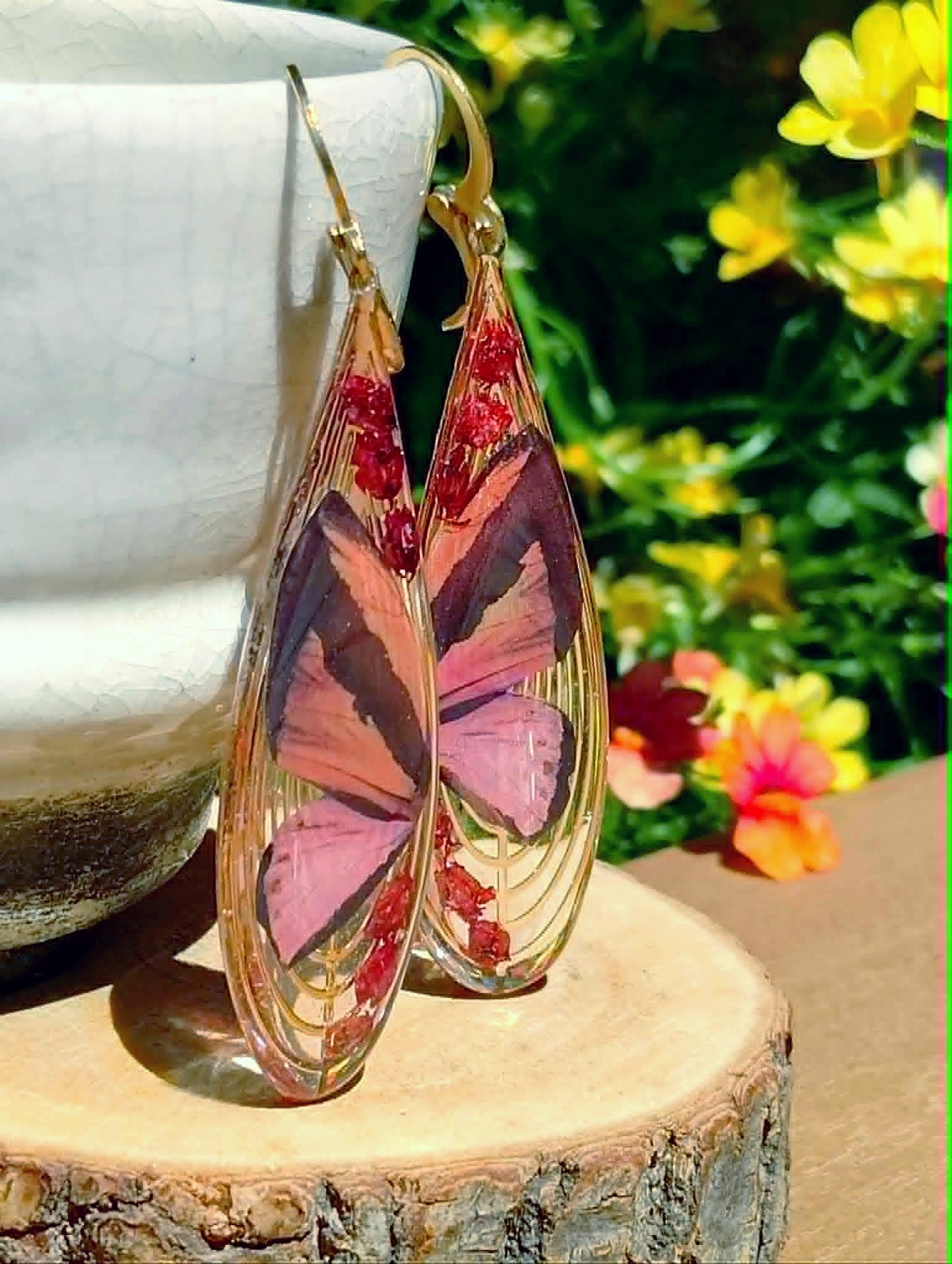 Boucles d'oreille Bruyères