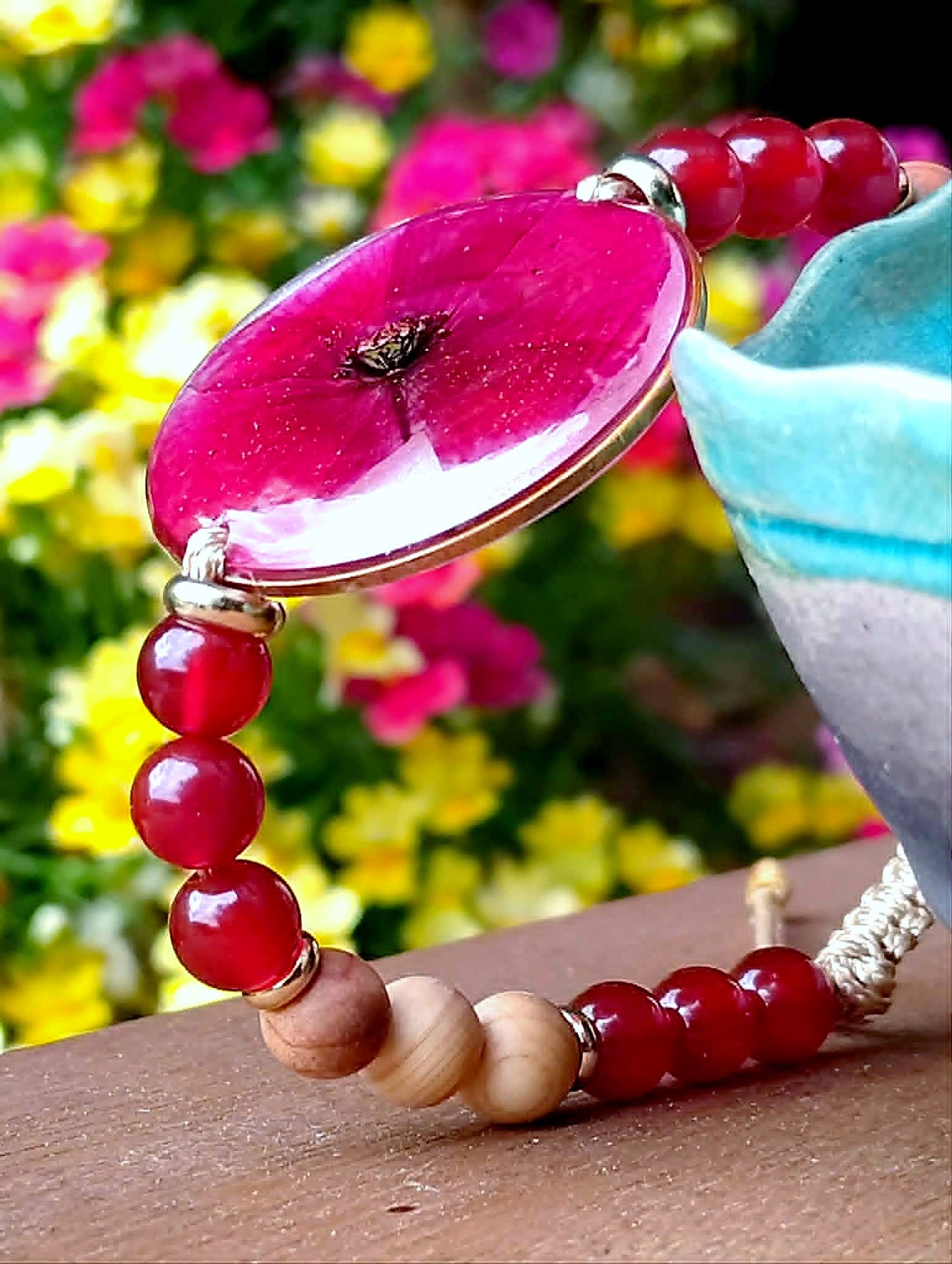 Bracelet Coquelicot