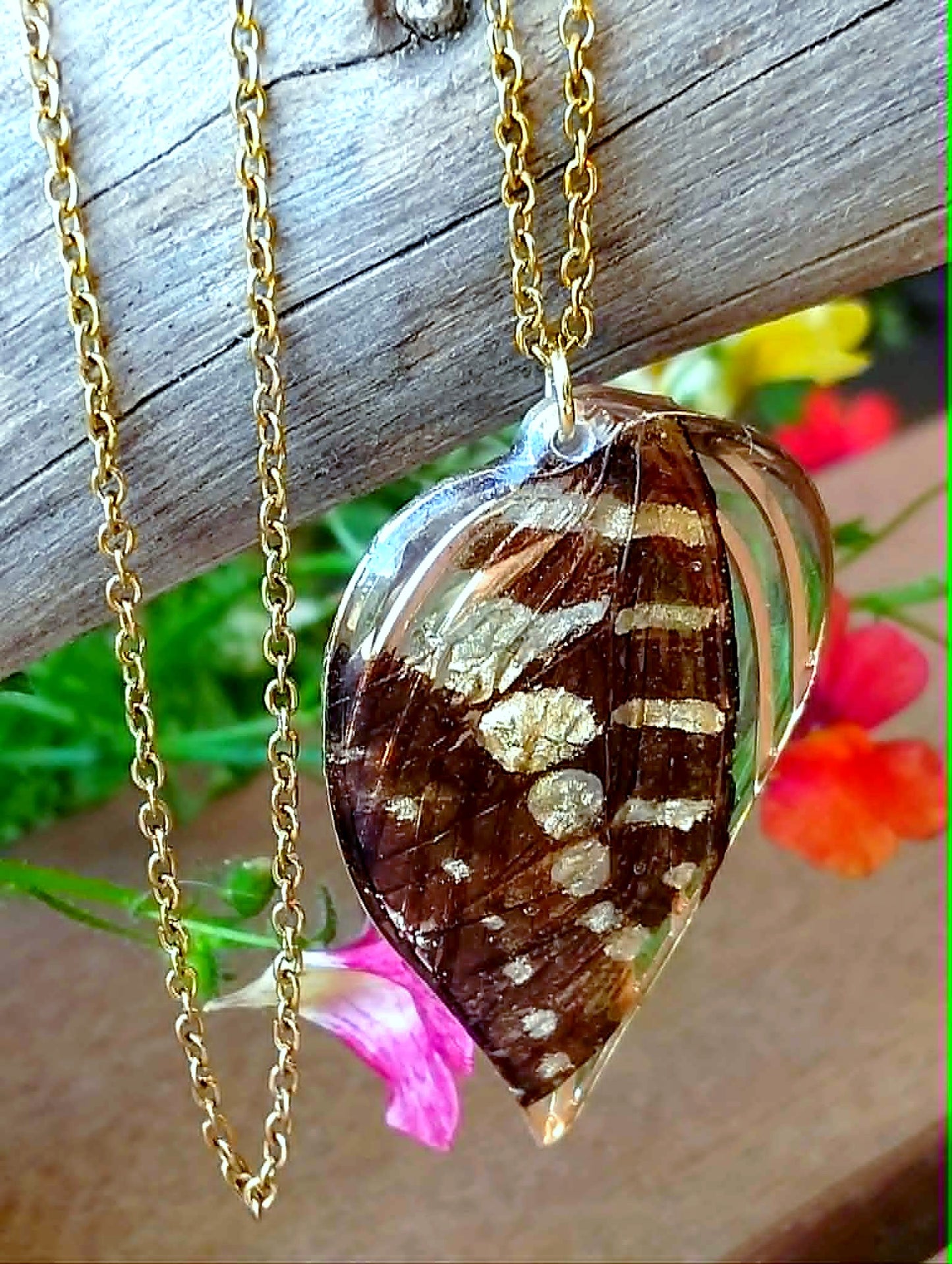 Collier Aile de papillon