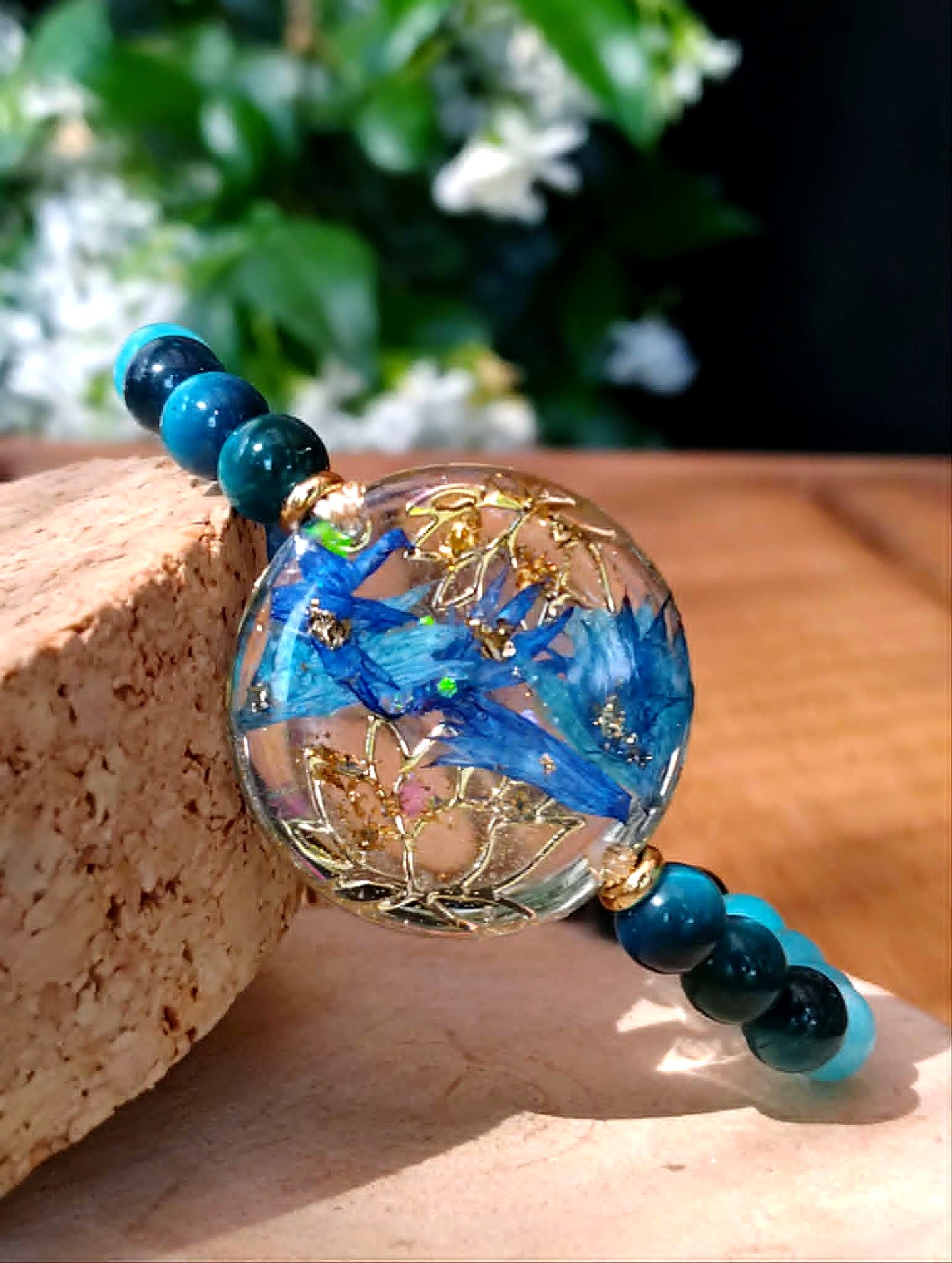 Bracelet Lotus Bleuet