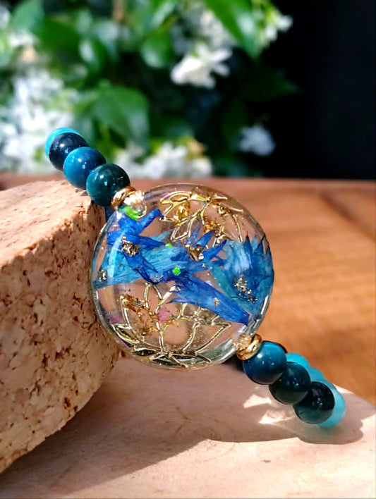 Bracelet Lotus Bleuet