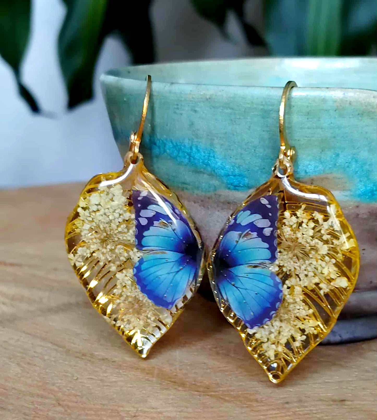 Boucles d'oreille Fleurs de carotte