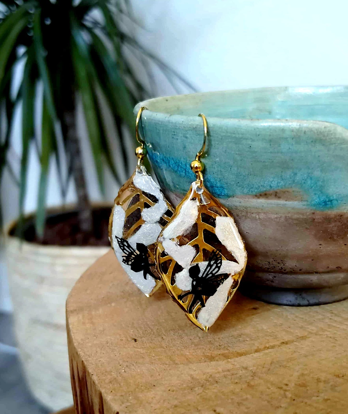 Boucles d'oreille Fleur de Jasmin