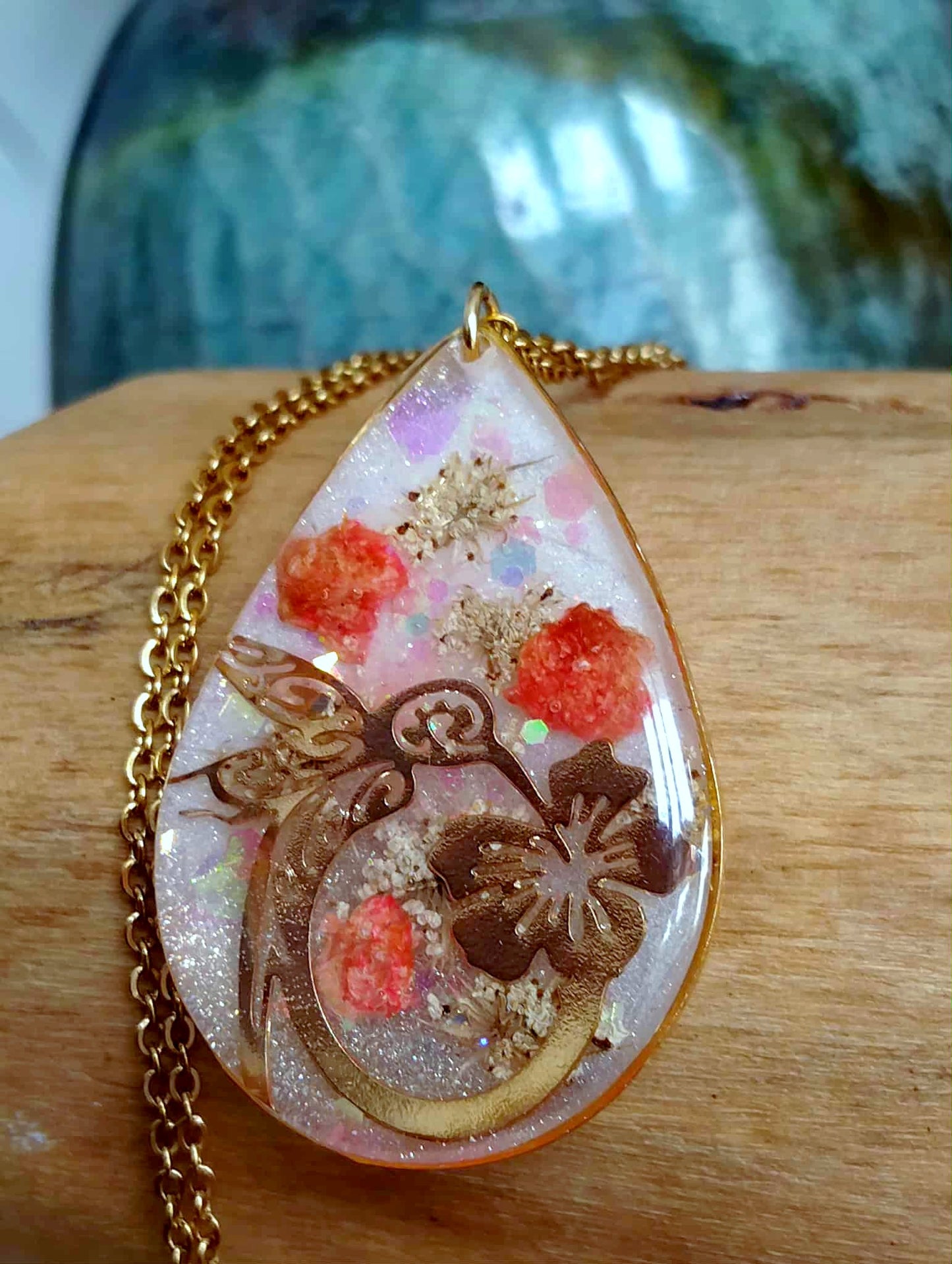 Colibri Fleur de carotte, Gypsophile