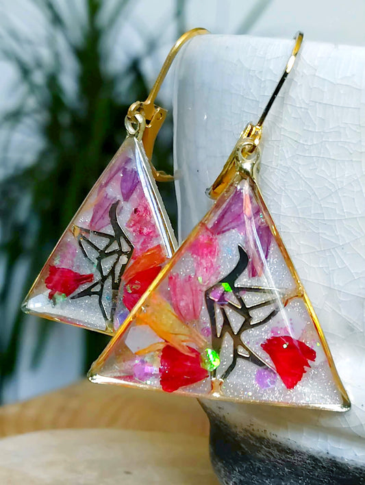 Boucles d'oreille Statices