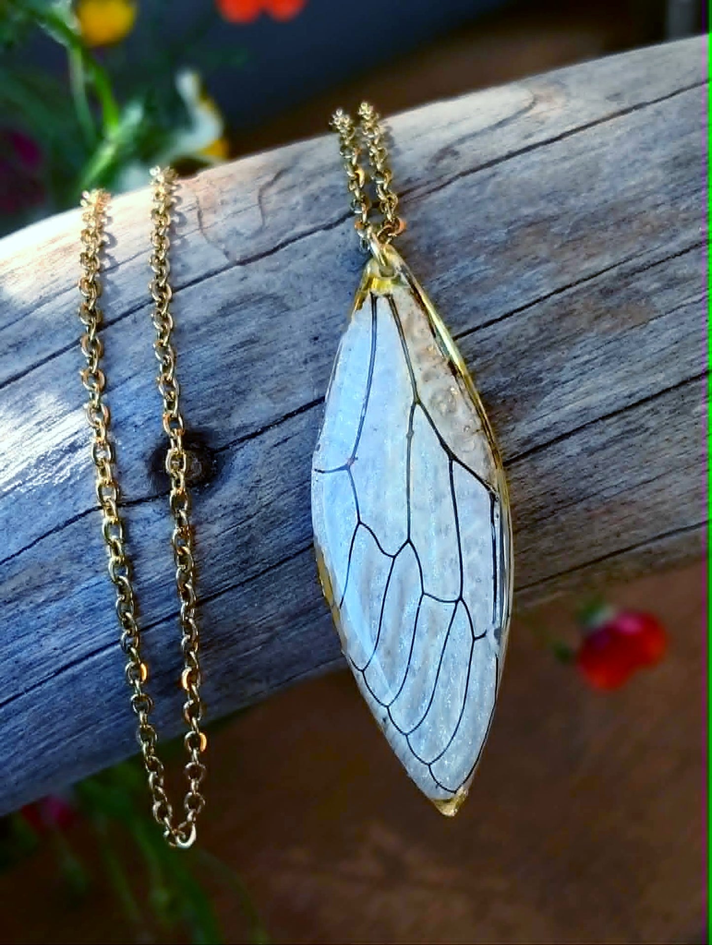 Collier Aile de cigale