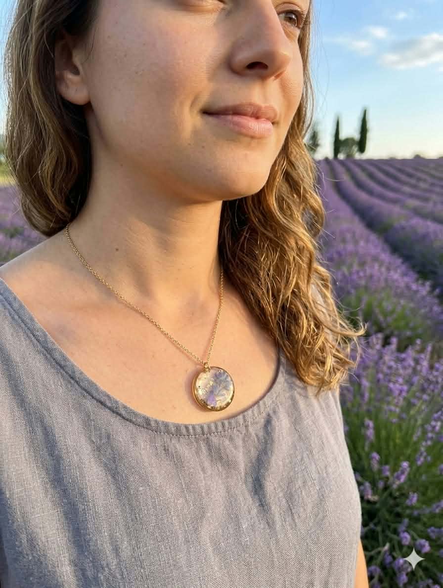 Collier Brin de lavande