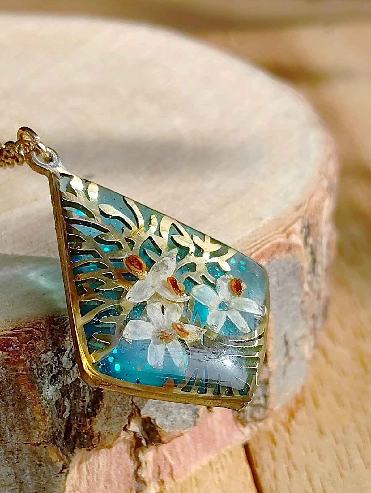 Collier Fleur d'olivier
