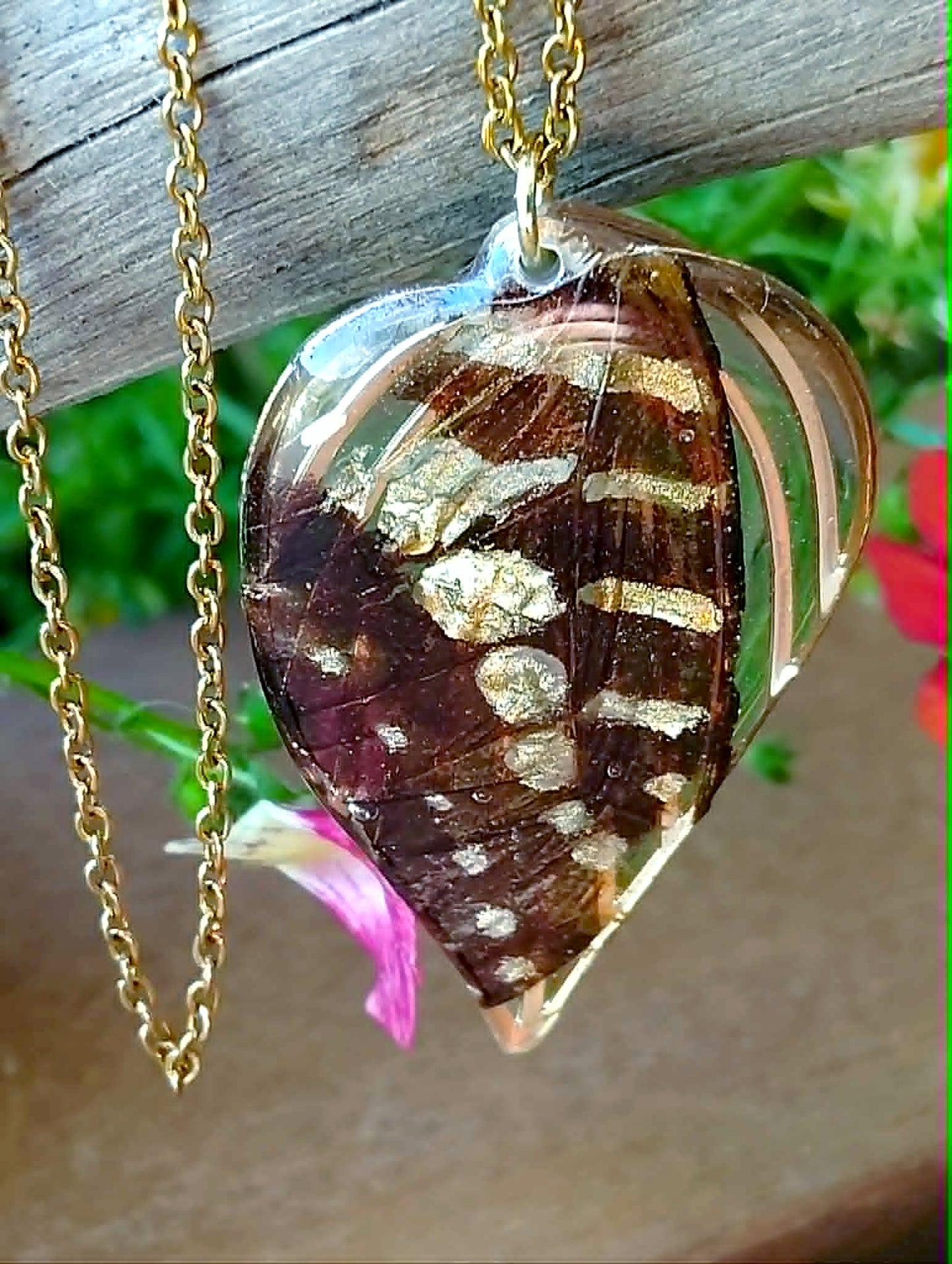 Collier Aile de papillon