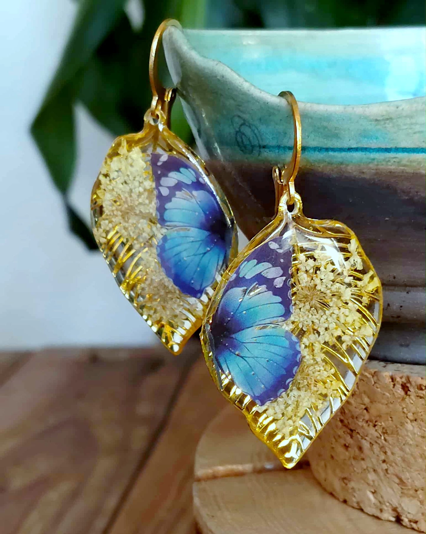 Boucles d'oreille Fleurs de carotte