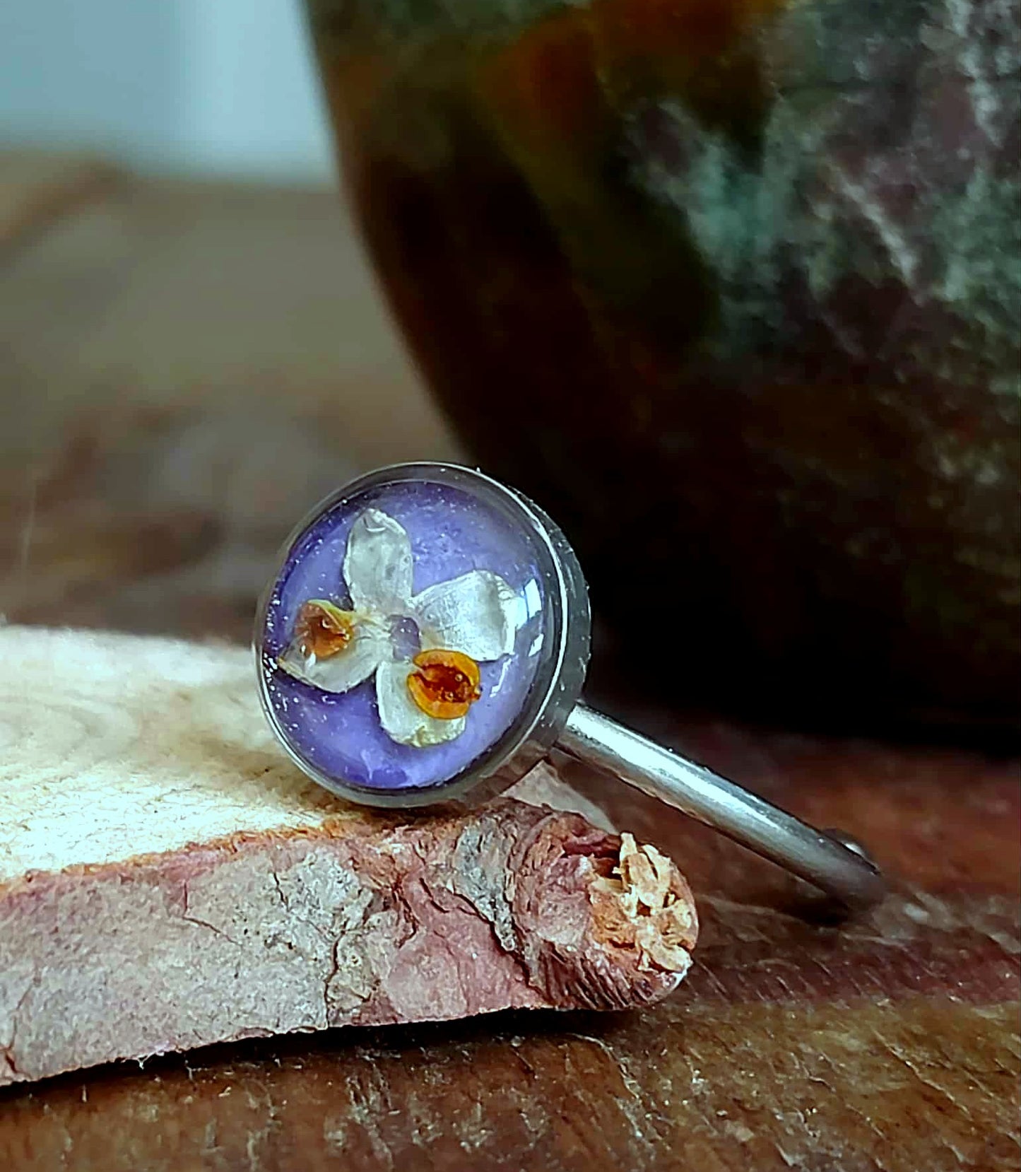 Bague Fleur d'olivier