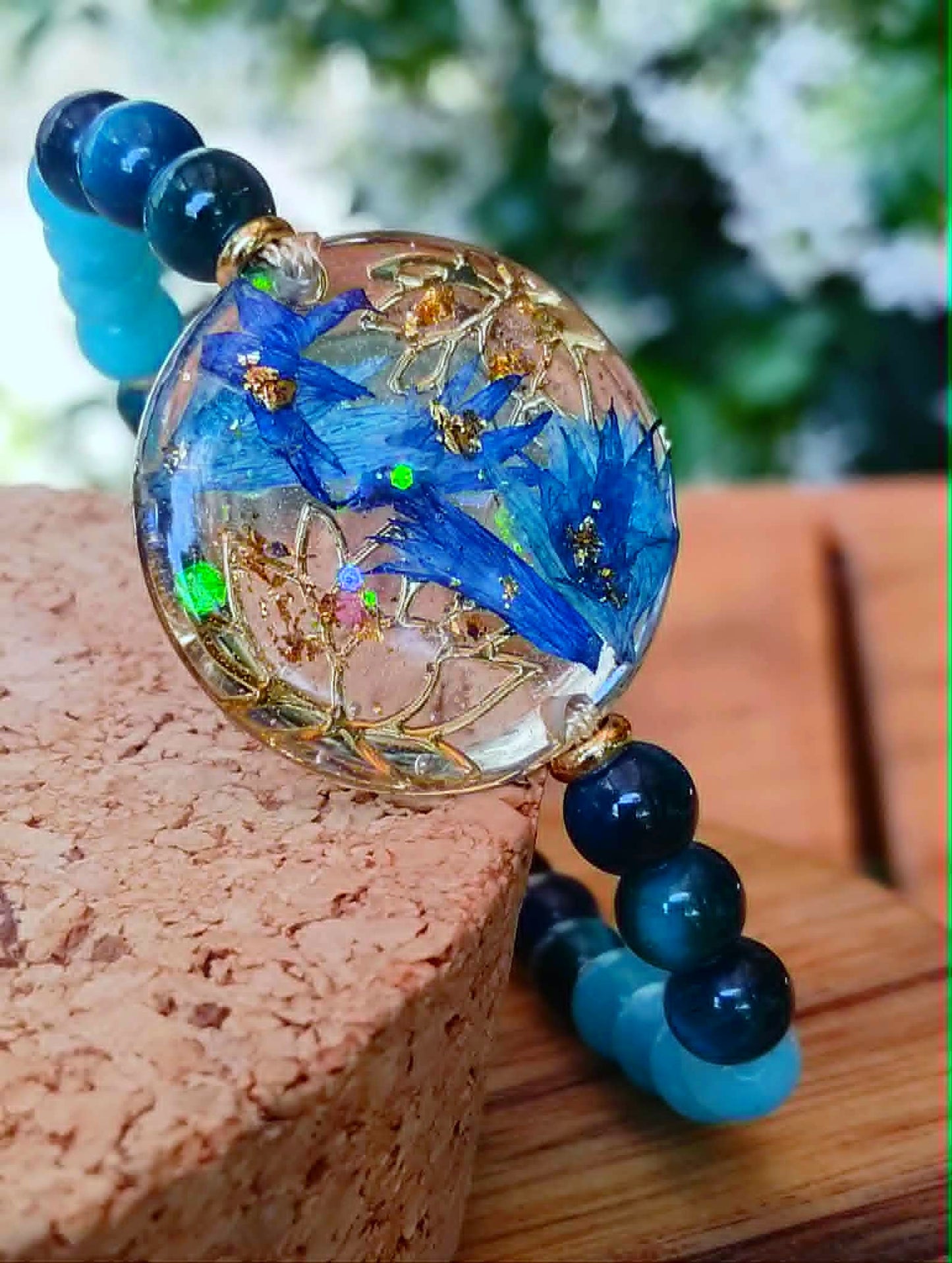 Bracelet Lotus Bleuet