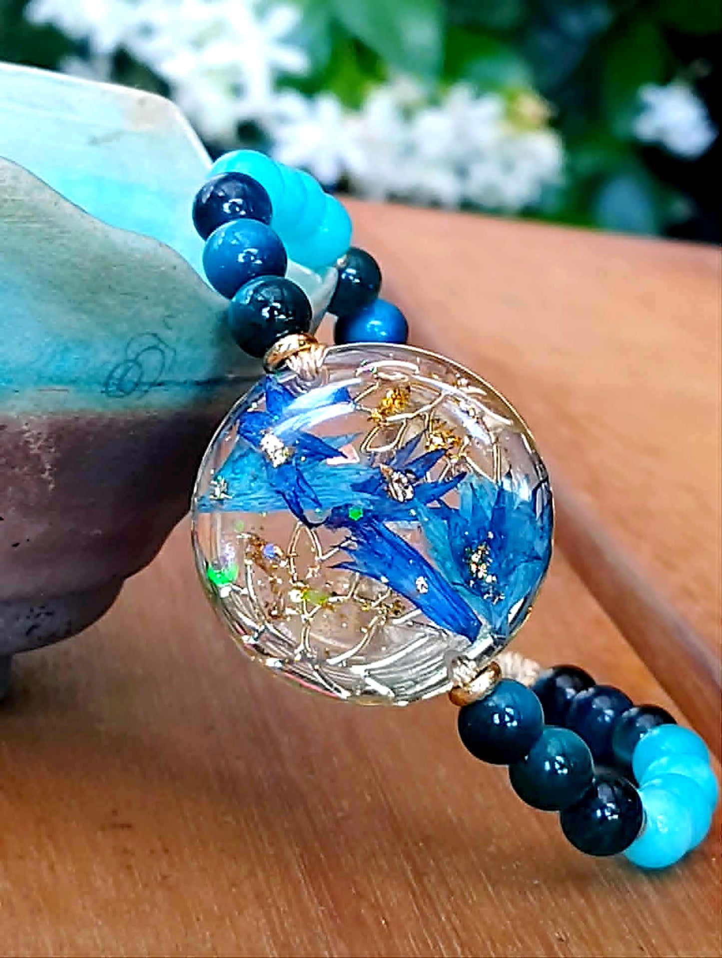 Bracelet Lotus Bleuet