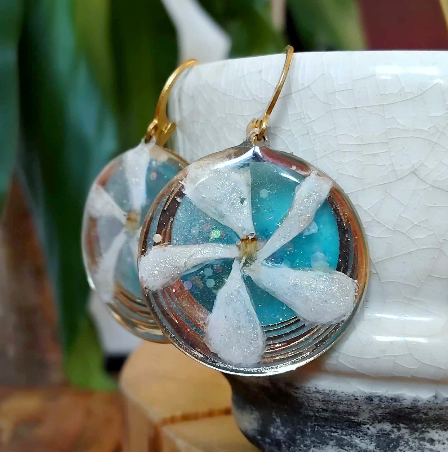 Boucles d'oreille Jasmin