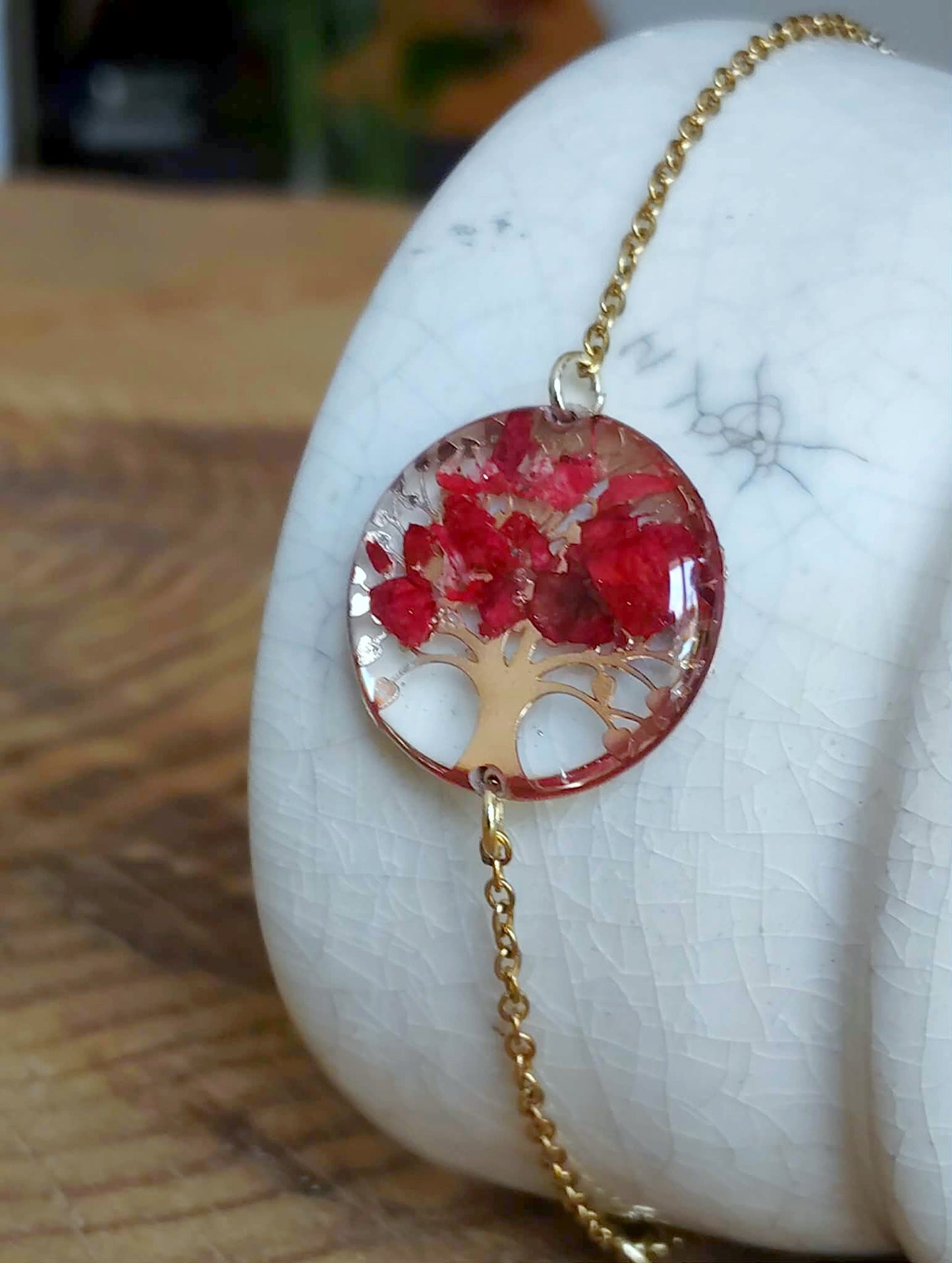 Bracelet Pétale de rose